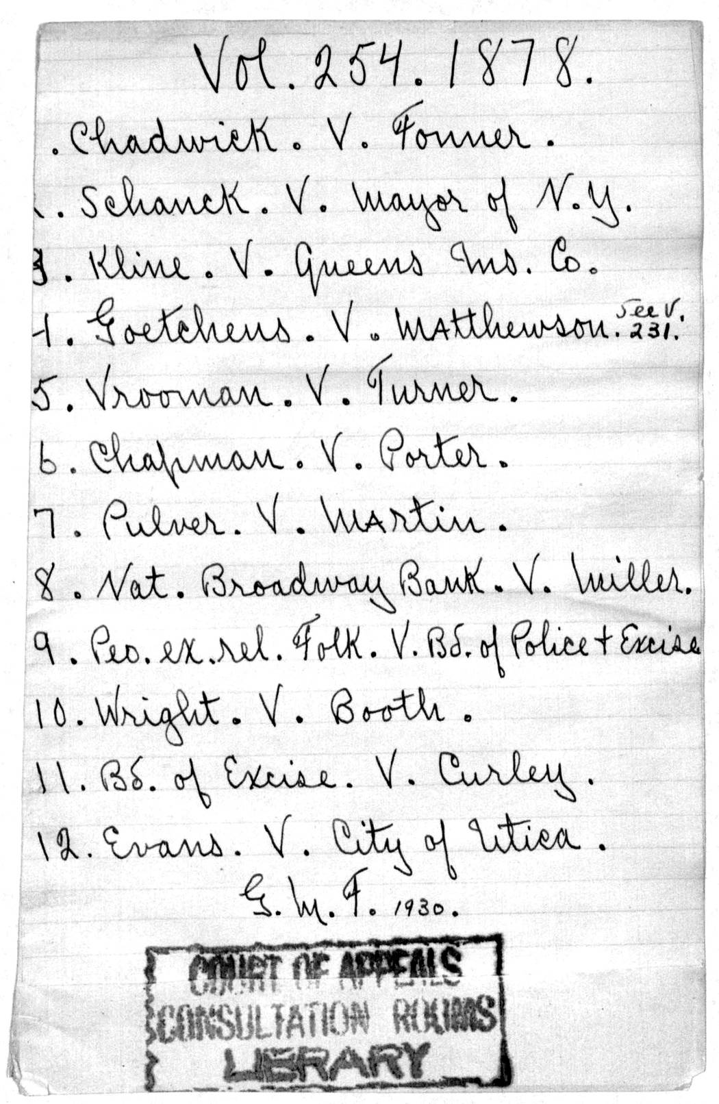 Scanned front-matter scan 2 of the appellate case packet