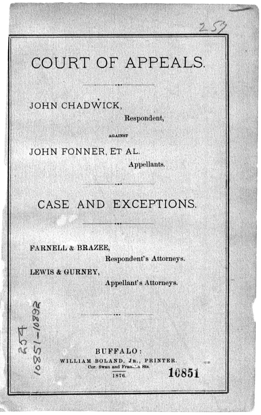 Scanned front-matter scan 3 of the appellate case packet