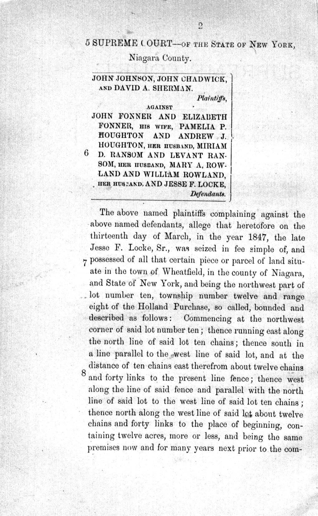 Scanned packet page 2 of the appellate case packet