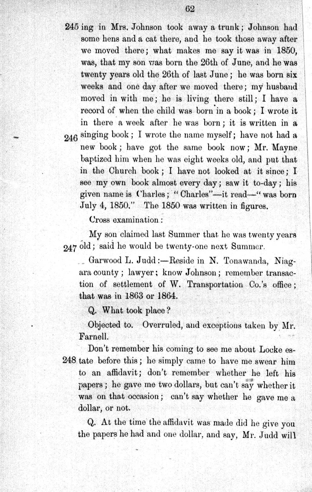 Scanned packet page 62 of the appellate case packet