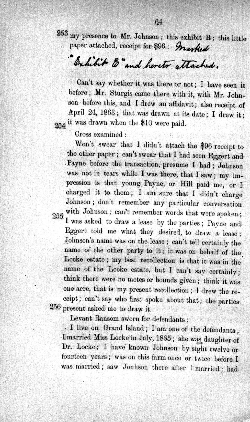 Scanned packet page 64 of the appellate case packet