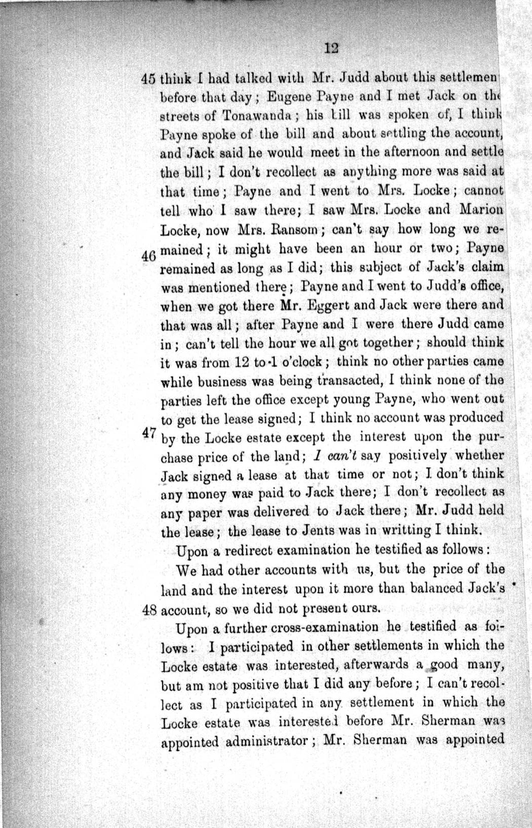 Scanned addenda page 12 of the appellate case packet