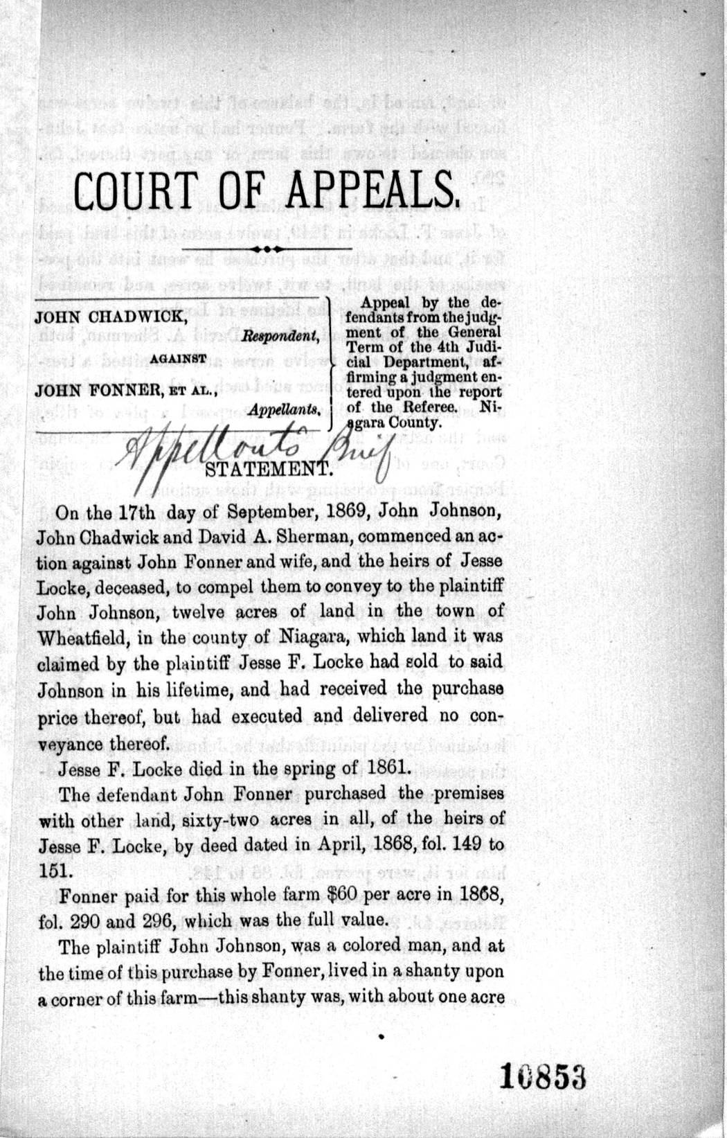 Scanned scan page 149 of the appellate case packet