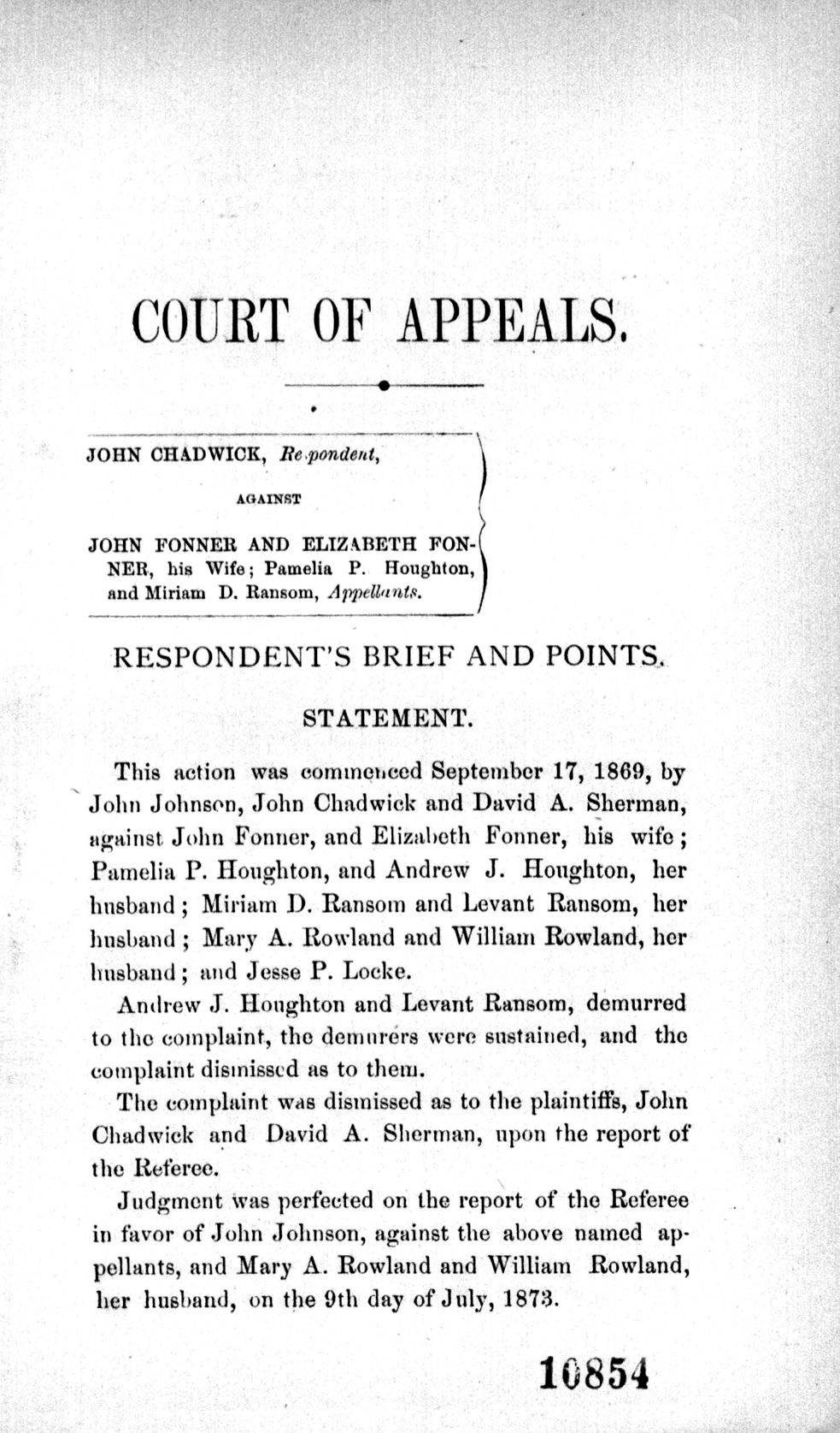 Scanned scan page 166 of the appellate case packet