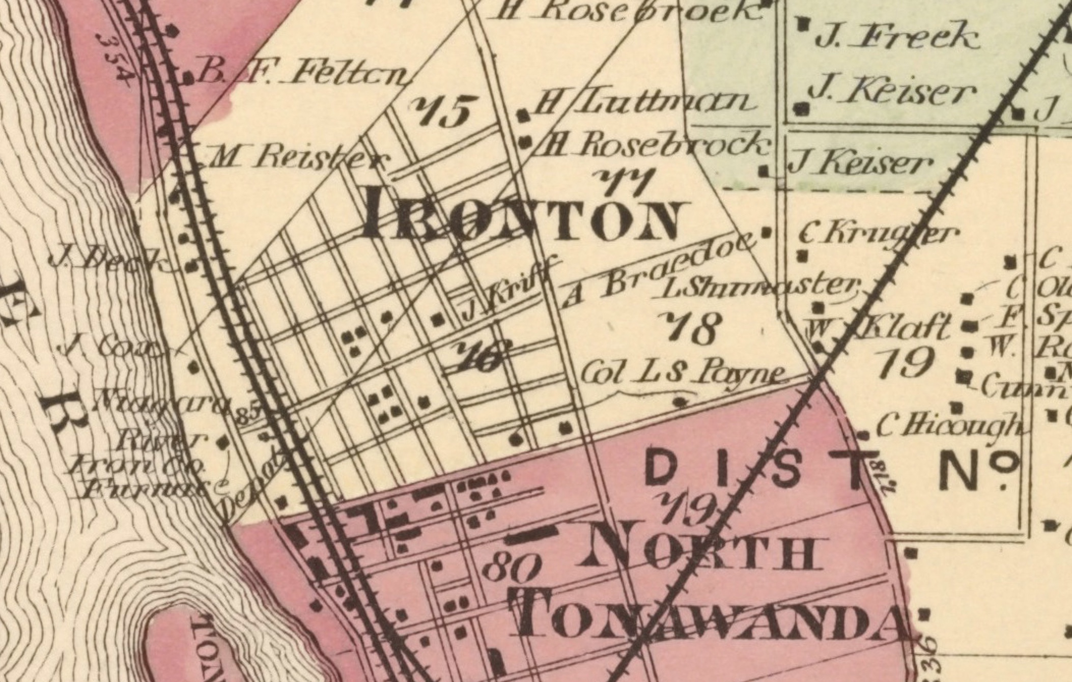 The lost village of Ironton and the birth of the Avenues